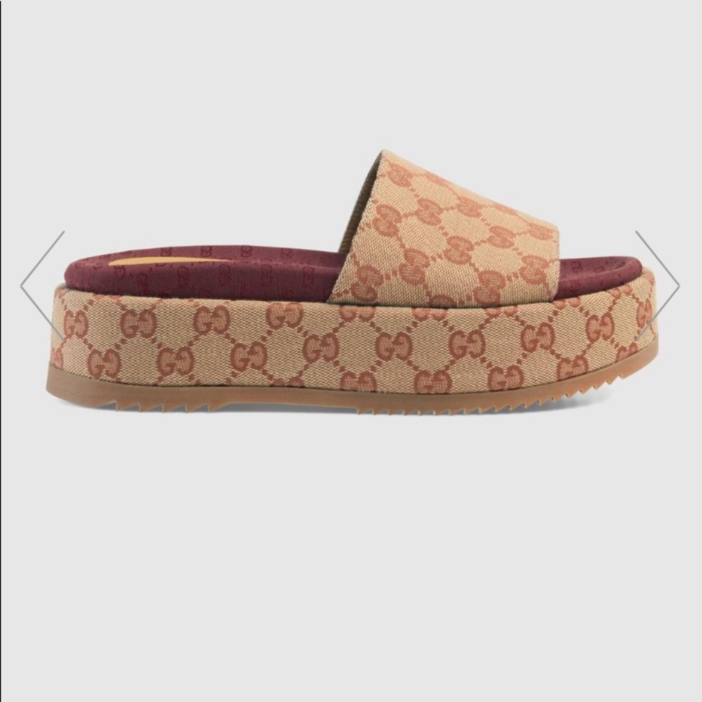 Gucci platform sandals